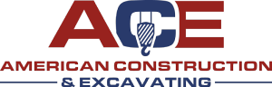American Construction & Excavating LLC Logo